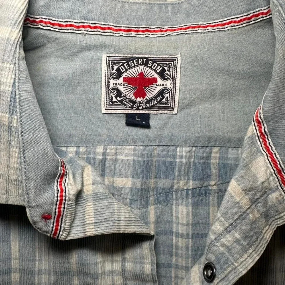 Desert Son by Flag & Anthem‎ Plaid Western Shirt – L - Picture 3 of 3